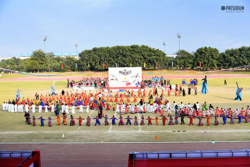 Presidium Vivek Vihar, SPORTS MEET: ALL WORK & NO PLAY MAKES JACK A DULL BOY